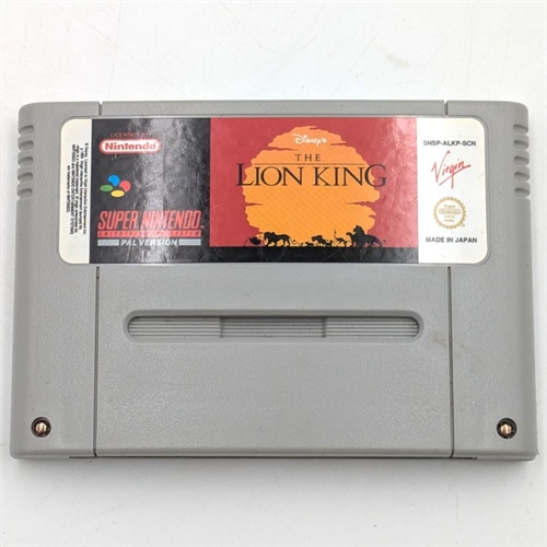 The Lion King - Cartridge - SNES Spil - (SCN) (B Grade) (Genbrug)